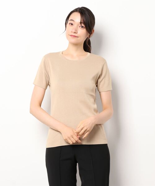 「allureville」 半袖Tシャツ 2 ホワイト レディース_画像2