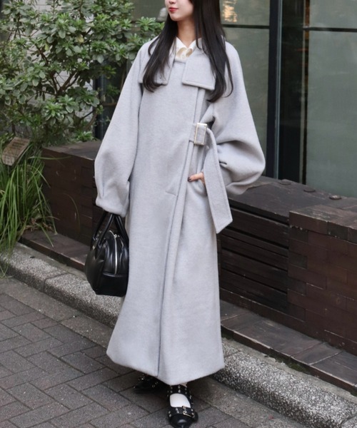 mellowneon（メロウネオン） コート チェスターコート 2wayスタンド