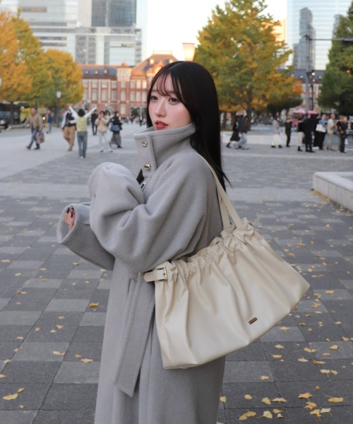 mellowneon（メロウネオン） コート チェスターコート 2wayスタンド