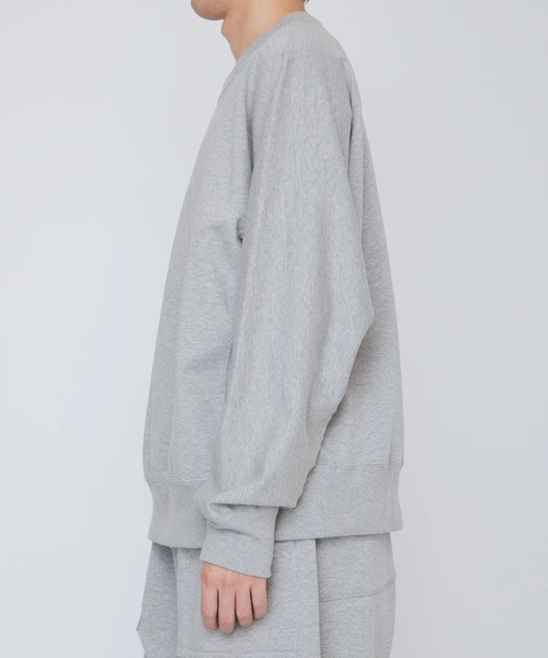 メンズ RAINMAKER ONESIDE RAGLAN SLEEVE セーター グレー