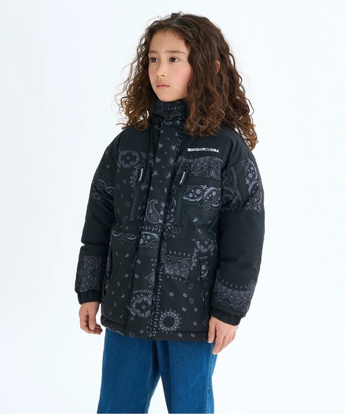 コート アウター 25 KD PADDED GLACIER/DCキッズエコダウンブルゾン キッズ 子供服 男の子 女の子の画像