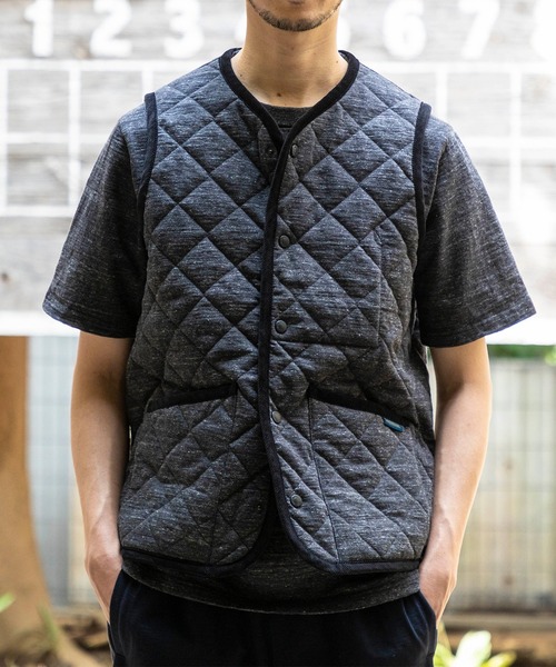 LAVENHAM（ラベンハム） ベスト ジレ Jackman X Lavenham Collarless