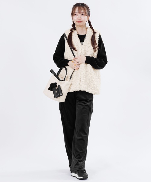 MARY QUANT（マリークヮント） トートバッグ マリークワント ボア