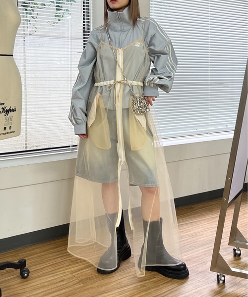 「Six M」 ノースリーブワンピース FREE ライトベージュ レディース_画像3