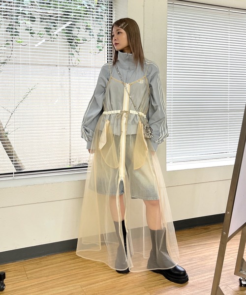 「Six M」 ノースリーブワンピース FREE ライトベージュ レディース_画像9