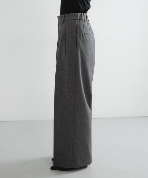 アーバンリサーチ（URBAN RESEARCH）/『3サイズ展開』 ウールライクツータックワイドパンツ URBAN RESEARCH（アーバンリサーチ） パンツ 「3サイズ展開」 ウール