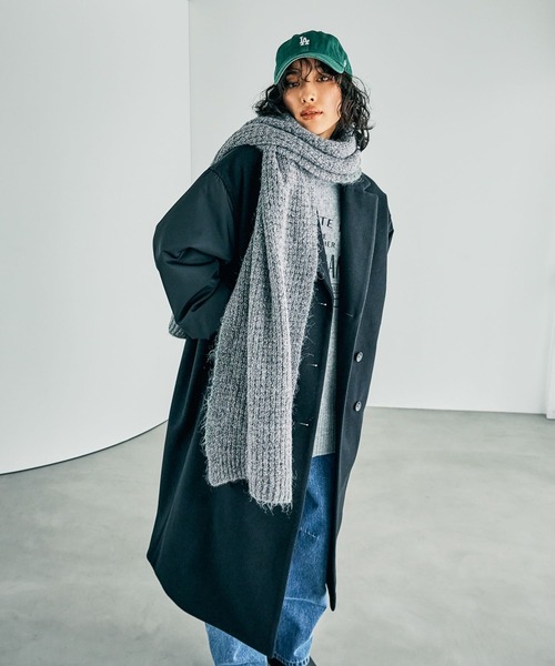 LEPSIM（レプシィム） チェスターコート FREE グレー レディース