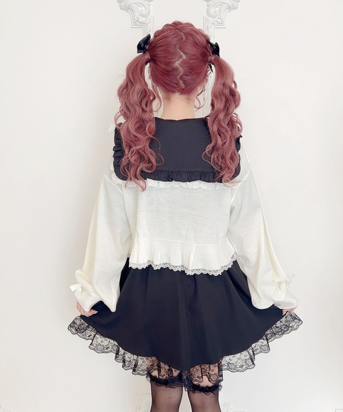 「MA*RS」 長袖カットソー FREE ブラック レディース_画像4