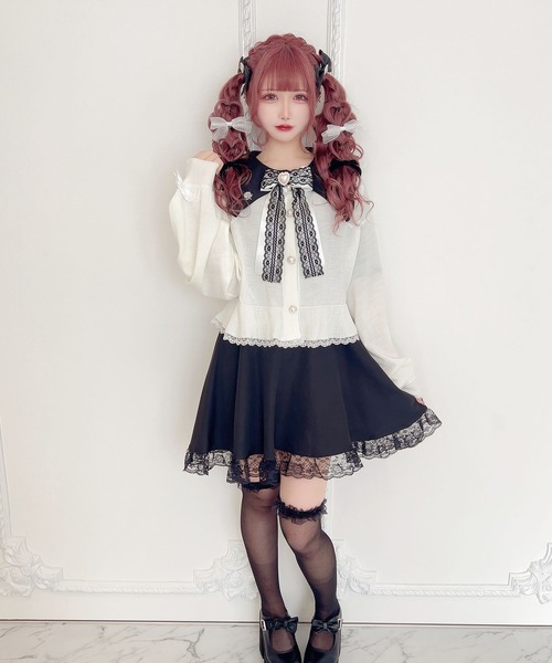 「MA*RS」 長袖カットソー FREE ブラック レディース_画像6