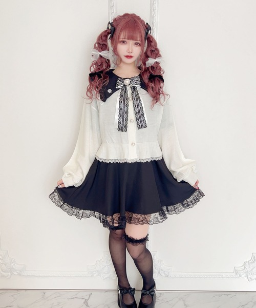 「MA*RS」 長袖カットソー FREE ブラック レディース_画像7