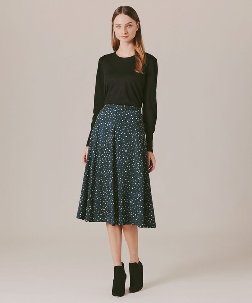 「MACKINTOSH LONDON」 フレアスカート 38 グリーン系その他4 レディース_画像3