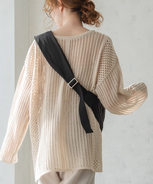 「Crisp」 ショルダーバッグ FREE アイボリー レディース_画像8