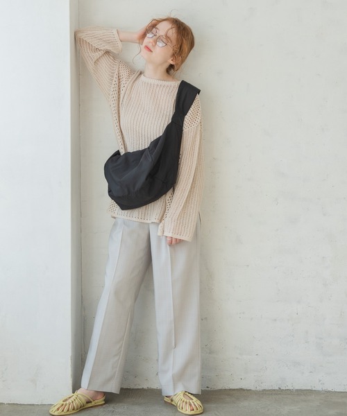 「Crisp」 ショルダーバッグ FREE アイボリー レディース_画像9