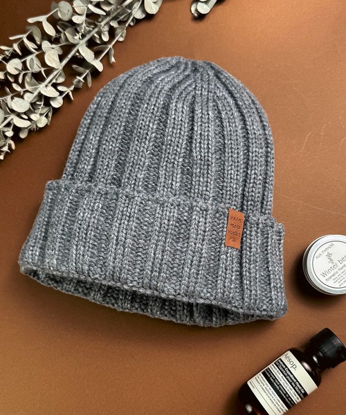 CALIFORNIA OUTFITTERS ニット帽 ニットキャップ 12B2 リブ編み