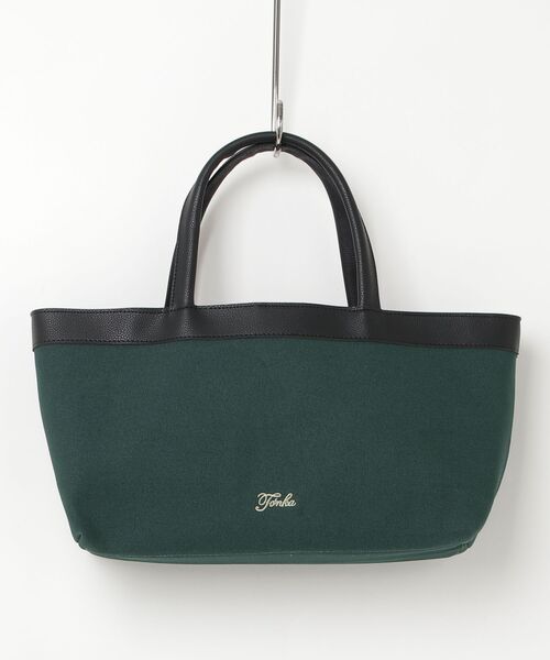 dan gentlen コウ　キャンバス レザートート To'nka トートバッグ レザー ハンドル キャンバス トート レディース