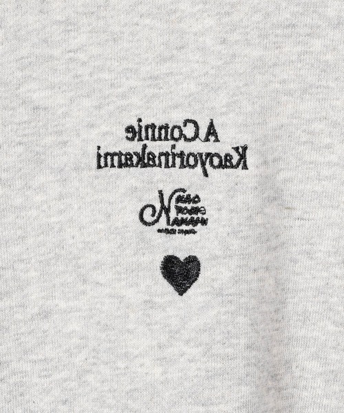 「kaoyorinakami」 スウェットカットソー X-LARGE ブラック メンズ_画像9