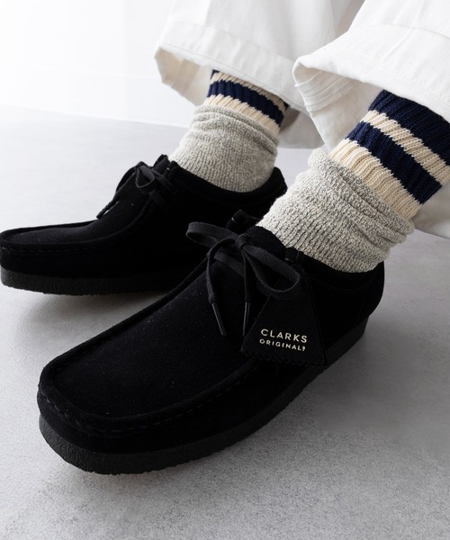 Clarks（クラークス） モカシンシューズ 4 ブラック メンズ : ZOZOTOWN