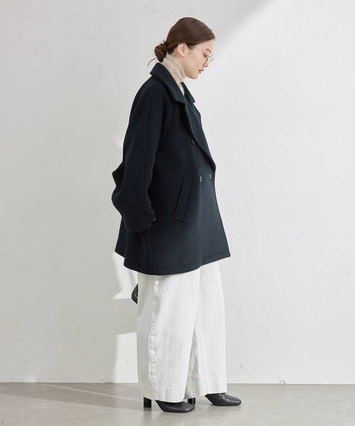 IENA（イエナ） コート アウター ダブルブレストハーフコート