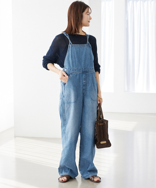 SLOBE IENA（スローブイエナ） オーバーオール FREE アイボリー