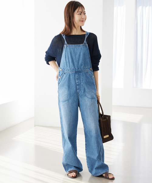 SLOBE IENA（スローブイエナ） オーバーオール FREE アイボリー