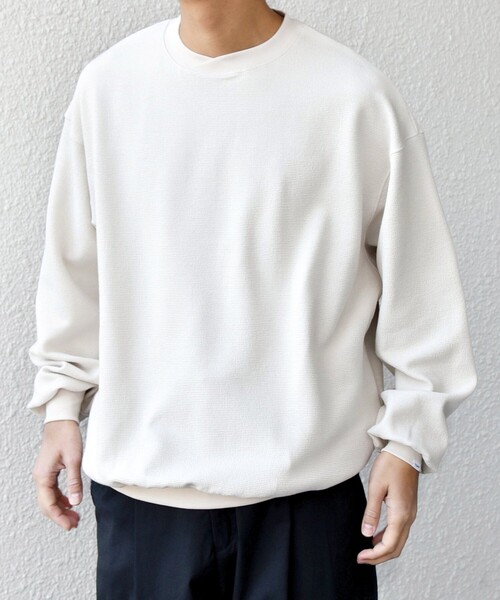 SHIPS any トレーナー スウェット any:「洗濯機可能」フクレ