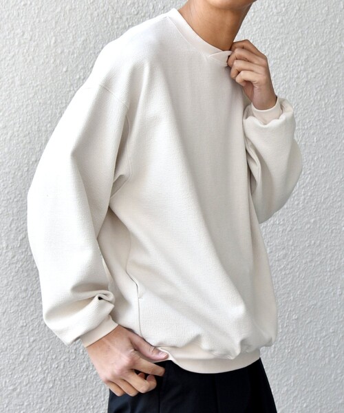 SHIPS any トレーナー スウェット any:「洗濯機可能」フクレ