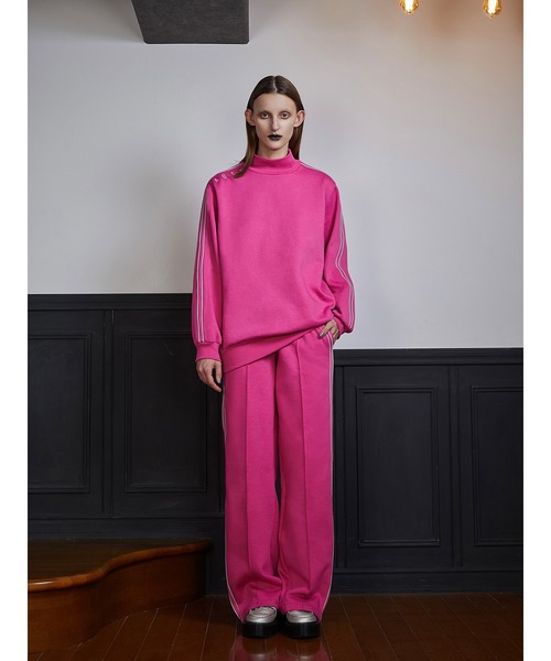 「PAMEO POSE」 スウェットカットソー FREE ピンク レディース_画像2