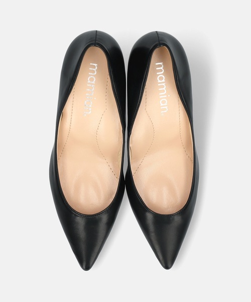 「MAMIAN」 パンプス 22.5cm グレイッシュベージュ レディース_画像3