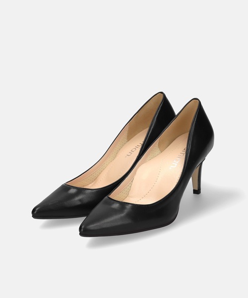 「MAMIAN」 パンプス 22.5cm グレイッシュベージュ レディース_画像7