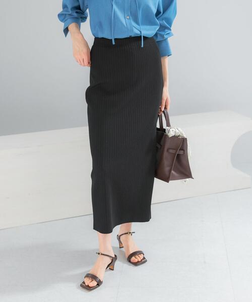ロング スカート リブタイトストレートスカート : ZOZOTOWN Yahoo!店