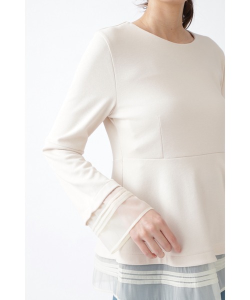 「JILL STUART」 長袖ブラウス FREE ベージュ レディース_画像3