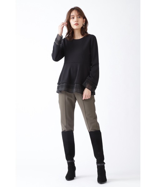 「JILL STUART」 長袖ブラウス FREE ベージュ レディース_画像4