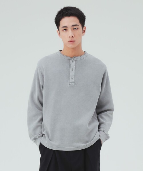 BEAMS HEART（ビームス ハート） tシャツ 加工 ワッフル ヘンリー