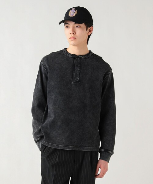 BEAMS HEART（ビームス ハート） tシャツ 加工 ワッフル ヘンリー
