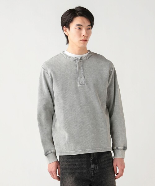 BEAMS HEART（ビームス ハート） tシャツ 加工 ワッフル ヘンリー