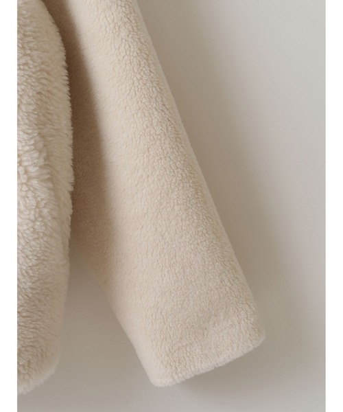 「enchainement」 ブルゾン フリー オフホワイト レディース_画像8