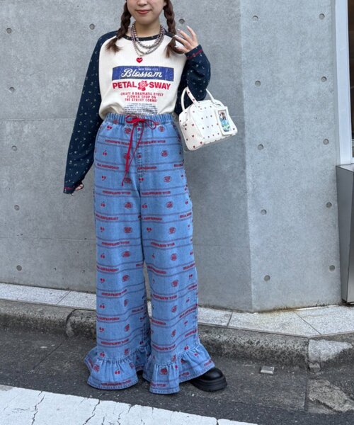 HELLO.SANFRANCISCO（ハローサンフランシスコ） ワイドパンツ ジーンズ