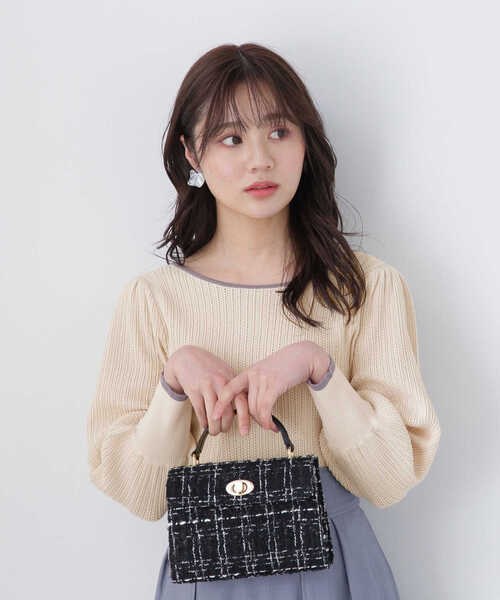 「PROPORTION BODY DRESSING」 長袖ニット FREE オフホワイト レディース_画像8