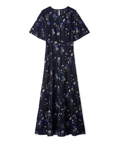 FRAY I.D（フレイ・アイディー） ドレス ボタニカル エンブロイダリー