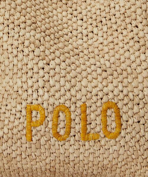 ショルダーバッグ バッグ Polo Play ラフィア メッセンジャー バッグ レディースの画像