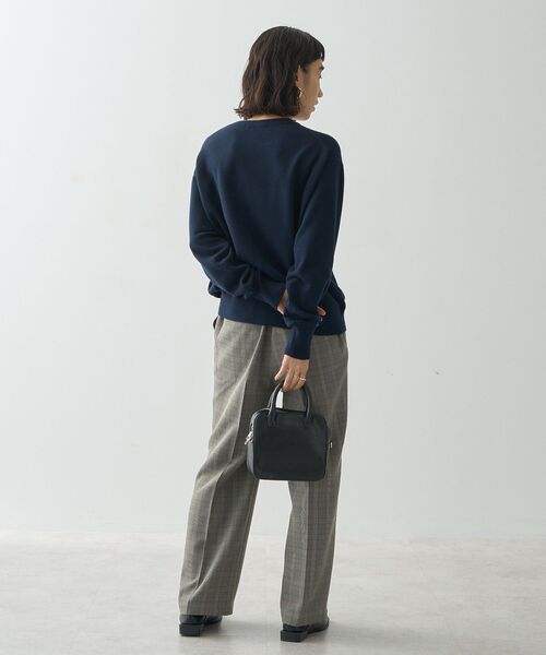 「AMERICAN HOLIC」 長袖ニット L 杢グレー レディース_画像8