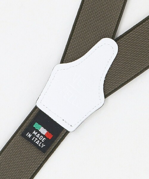 UNITED ARROWS（ユナイテッドアローズ） サスペンダー 型押し ソリッド