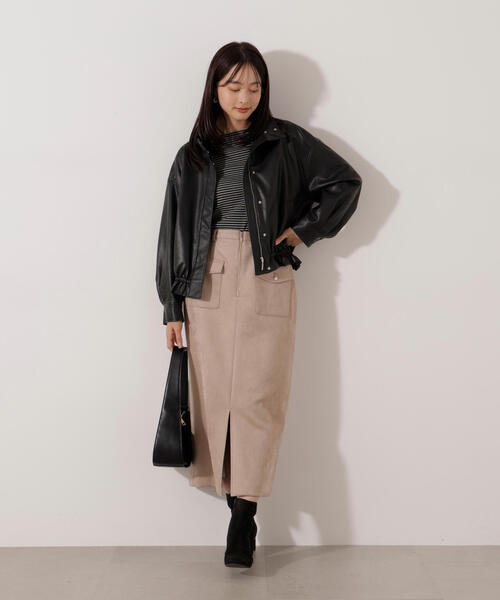 「PROPORTION BODY DRESSING」 ロングスカート P/S ブルー レディースの画像5