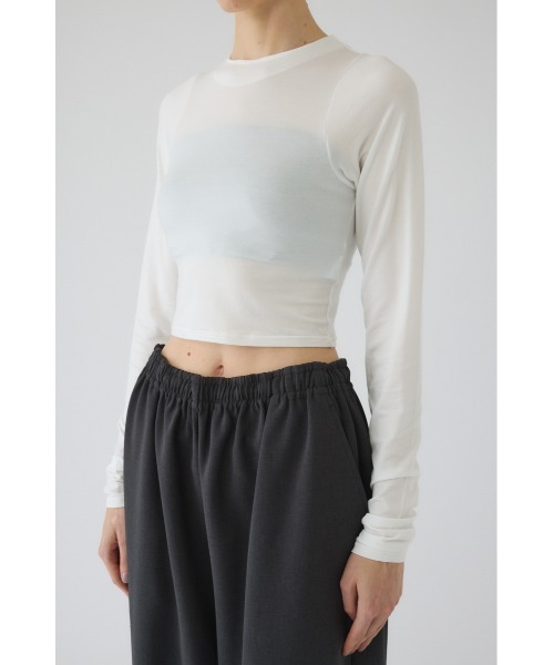 RIM.ARK tシャツ Cropped tight tops クロップド タイト トップス