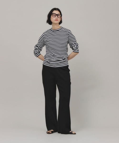 「Curensology」 イージーパンツ FREE ブラック レディース_画像3