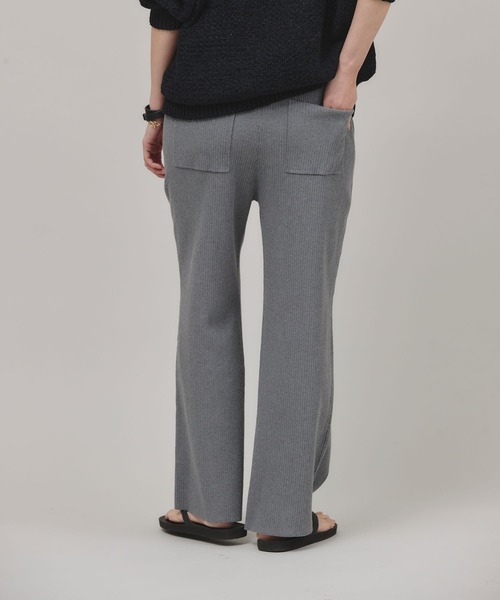 「Curensology」 イージーパンツ FREE ブラック レディース_画像8