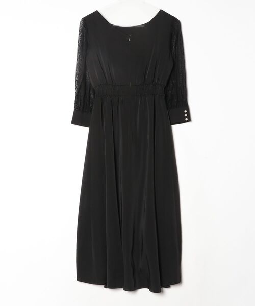 「JILL by JILL STUART」 7分袖ワンピース SMALL ブラック レディース_画像2