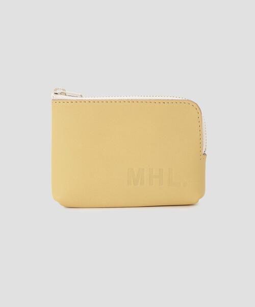 MHL.（エムエイチエル） ポーチ BASIC LEATHER レディース メンズ