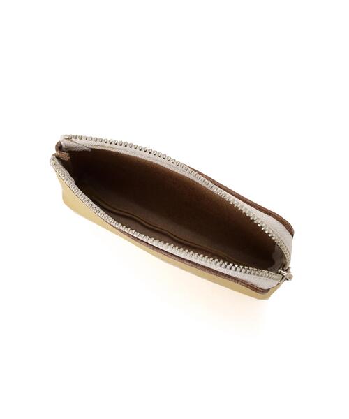 MHL.（エムエイチエル） ポーチ BASIC LEATHER レディース メンズ
