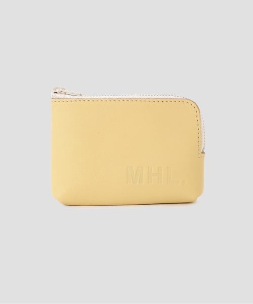 MHL.（エムエイチエル） ポーチ BASIC LEATHER レディース メンズ